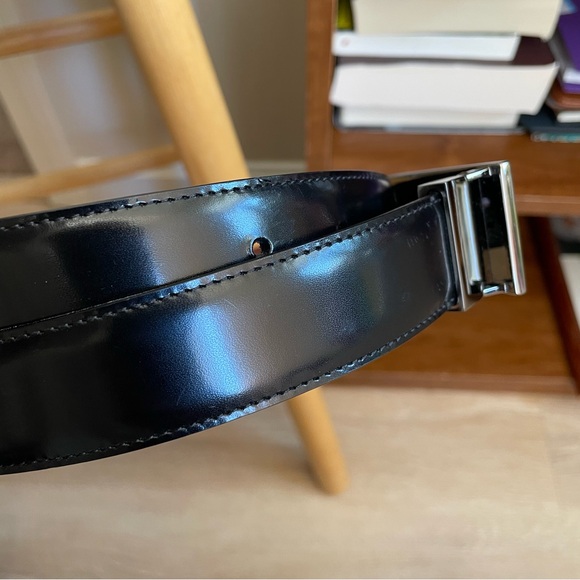 Mens Salvatore Ferragamo Belt New reversible leather size 28 - Picture 5 of 8